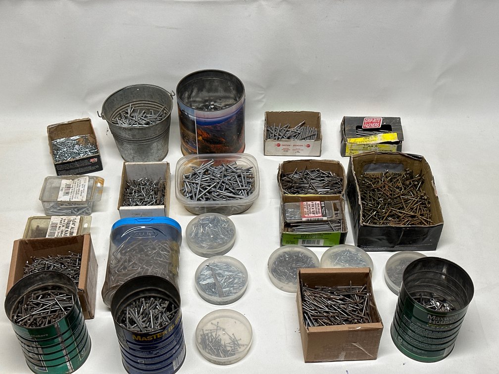 Large Lot of Nails