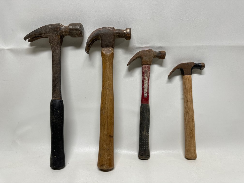 Lot of Claw Hammers
