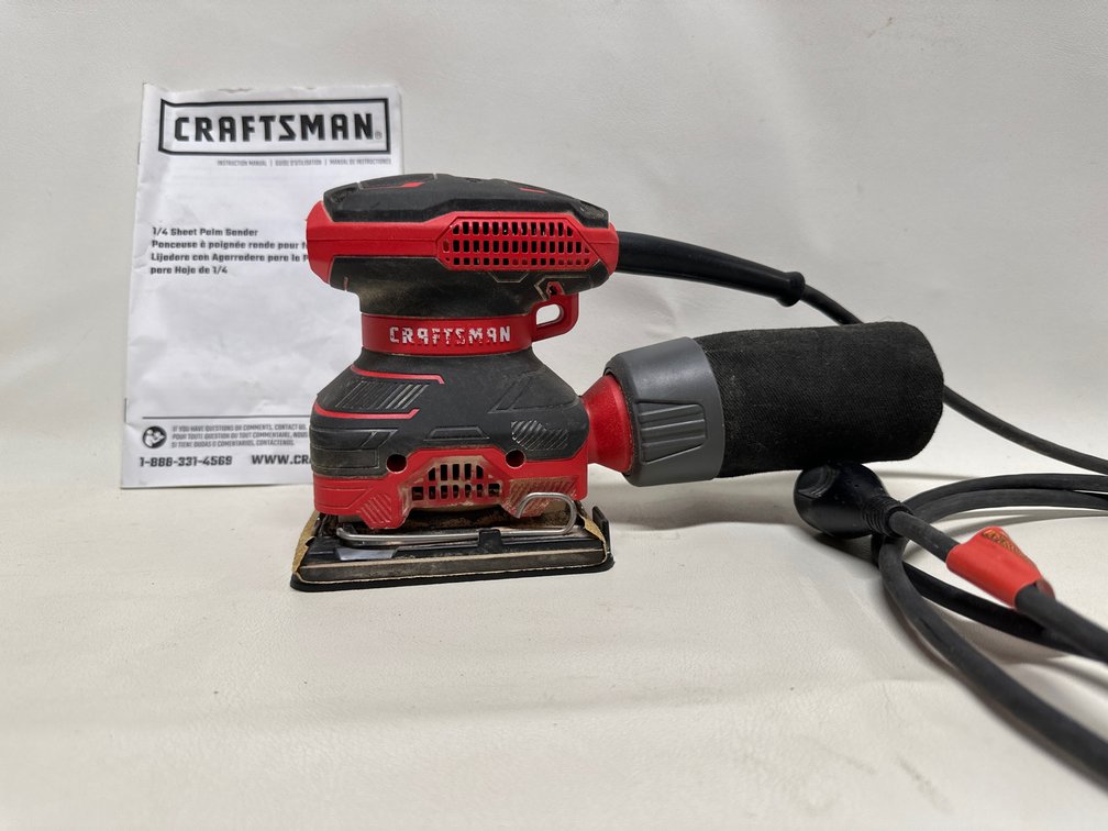 Craftsman 1/4 Sheet Palm Sander Model CMEW230