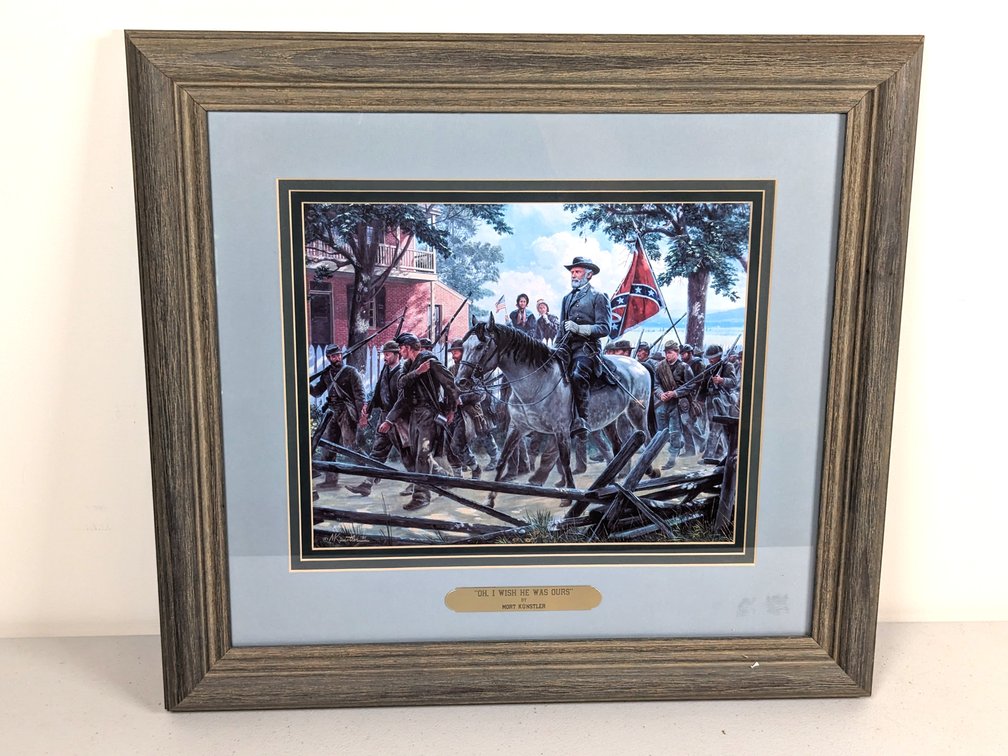"Oh I Wish He Was Ours" Print By Mort Kunstler