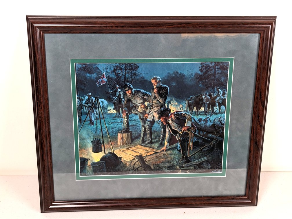 "The Last Council" Print By Mort Kunstler