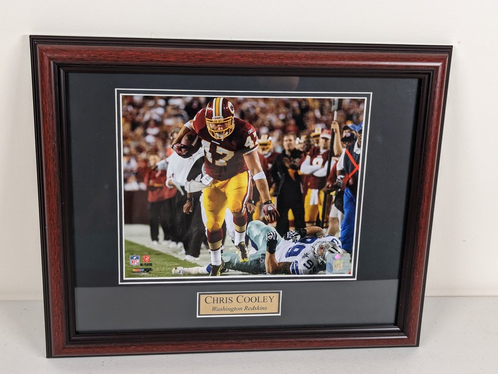 Chris Cooley Washington Redskins Framed Photo