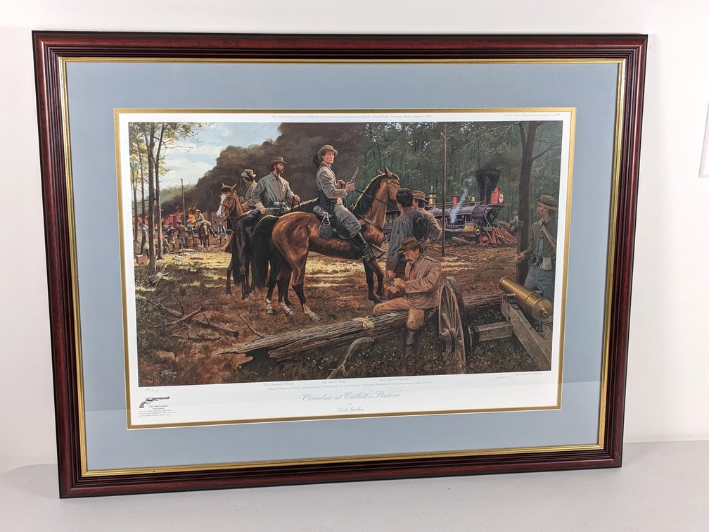 "Overdue At Catlett Station" Print By Dale Gallon