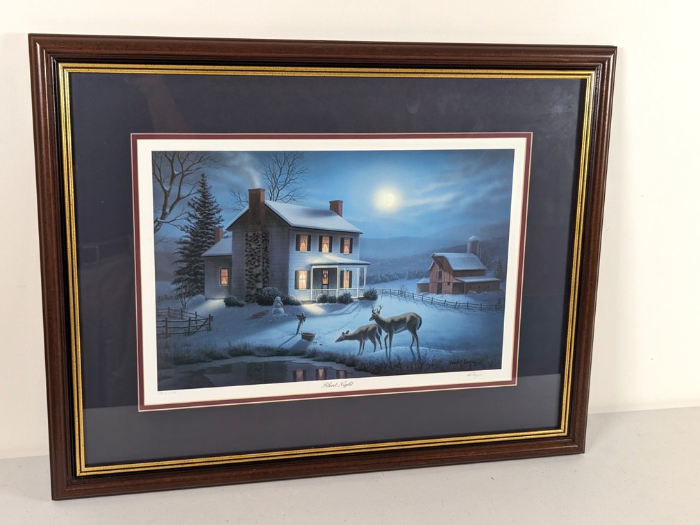 Silent Night Print By Ronald Louque