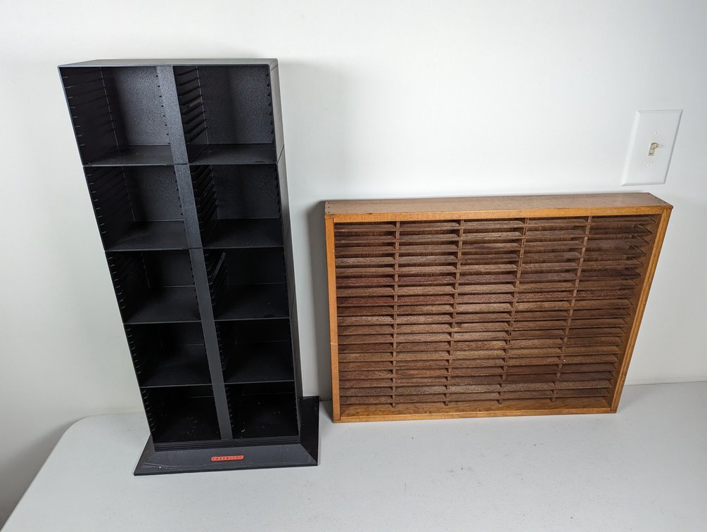 Cassette And CD Storage Racks