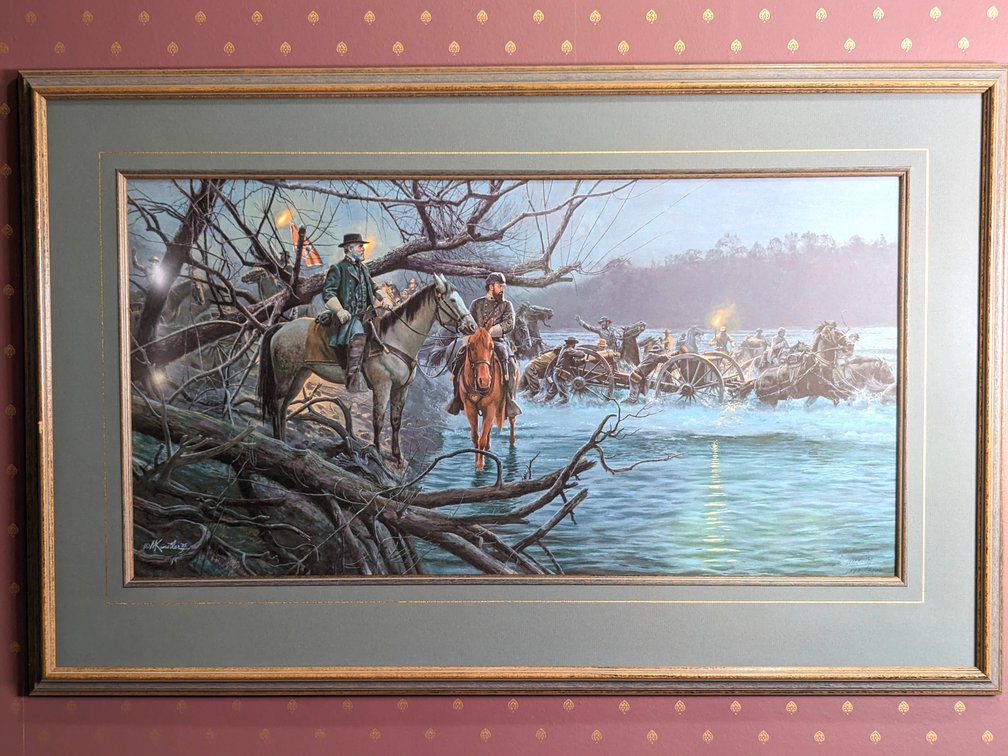 "Night Crossing" Print by Mort Kunstler