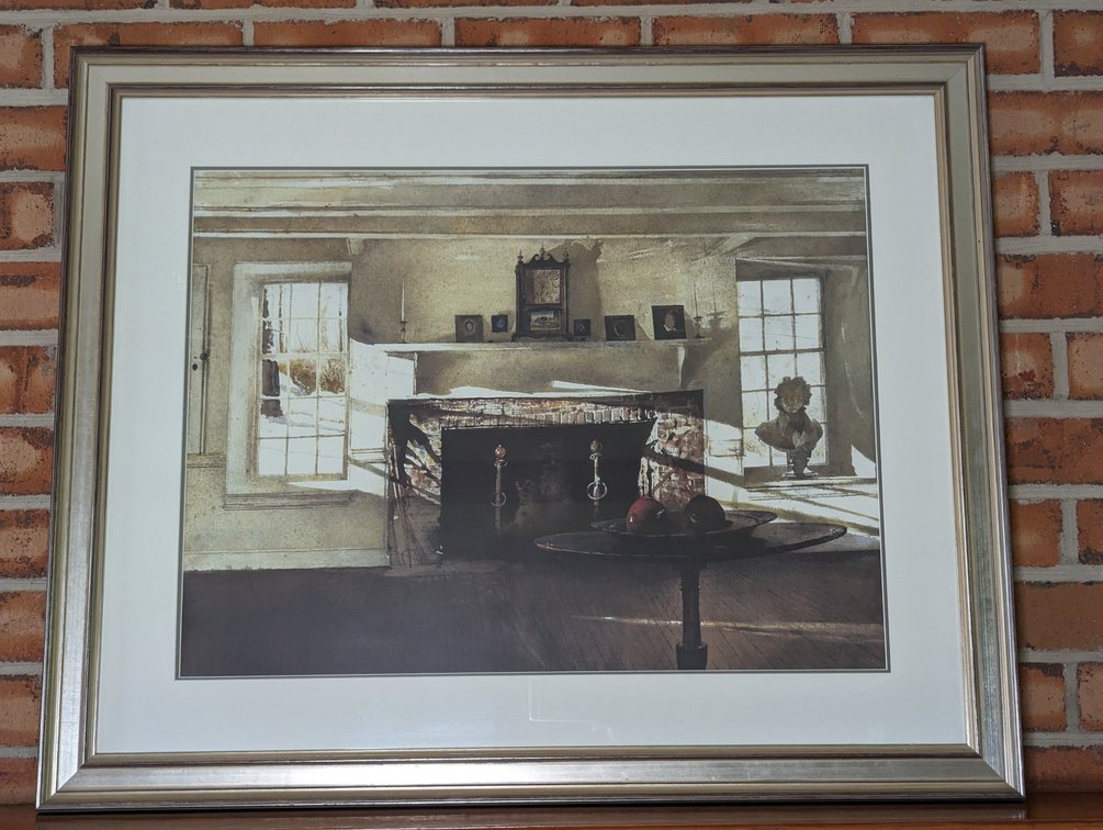 "Big Room" Print By Andrew Wyeth