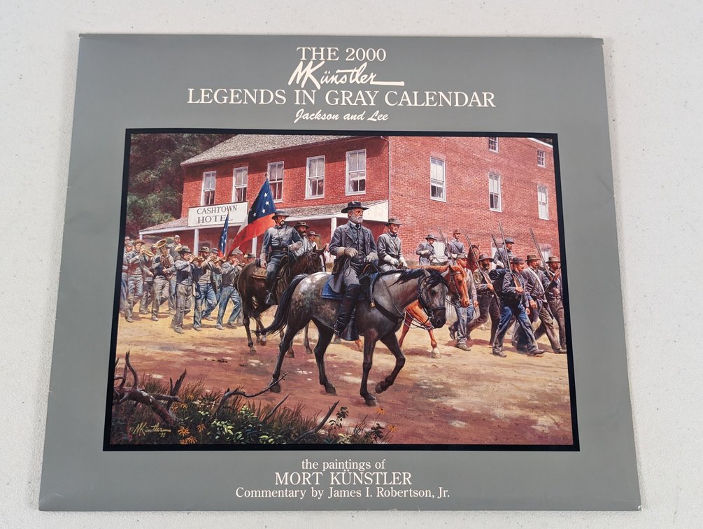 2000 Legends In Gray Mort Kunstler Calendar 