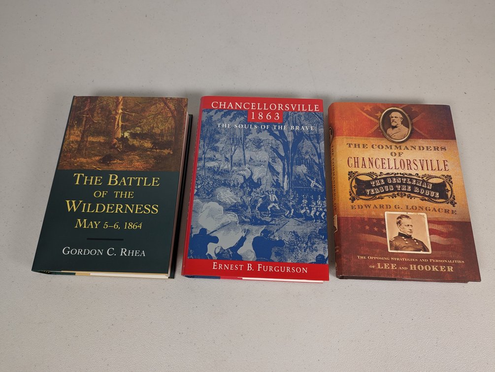 (3) Civil War Books