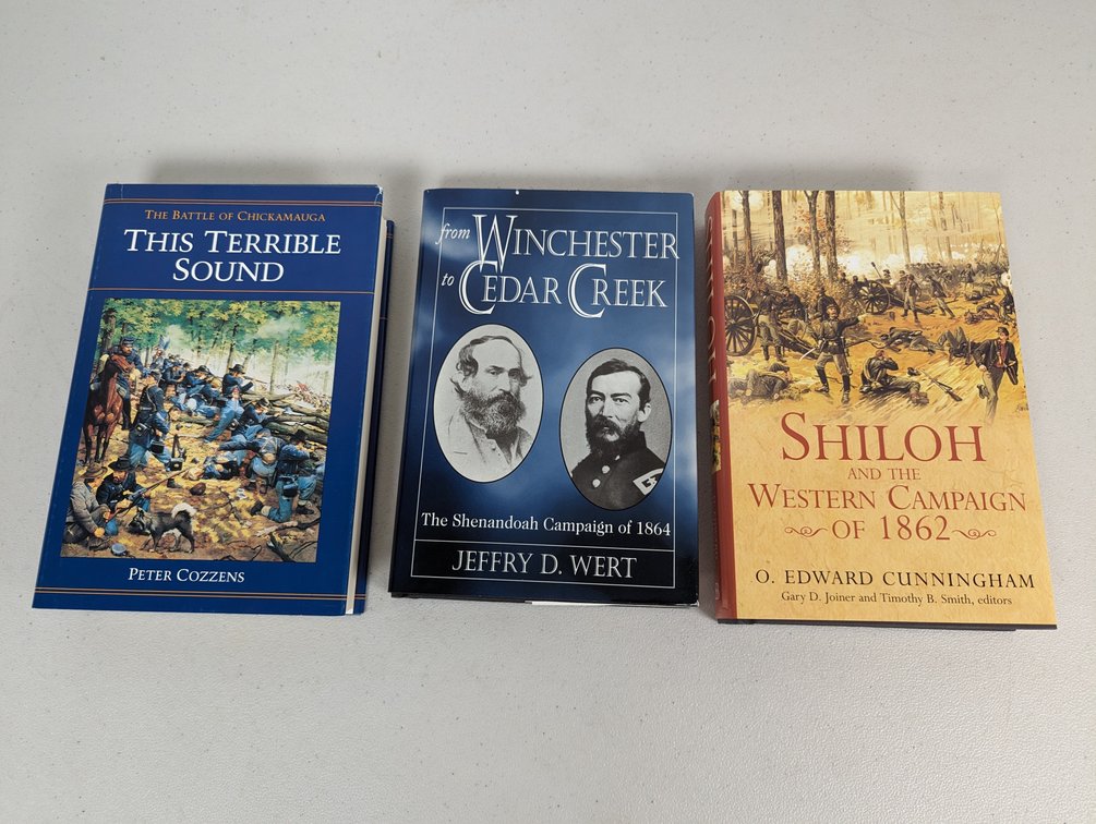 (3) Civil War Books