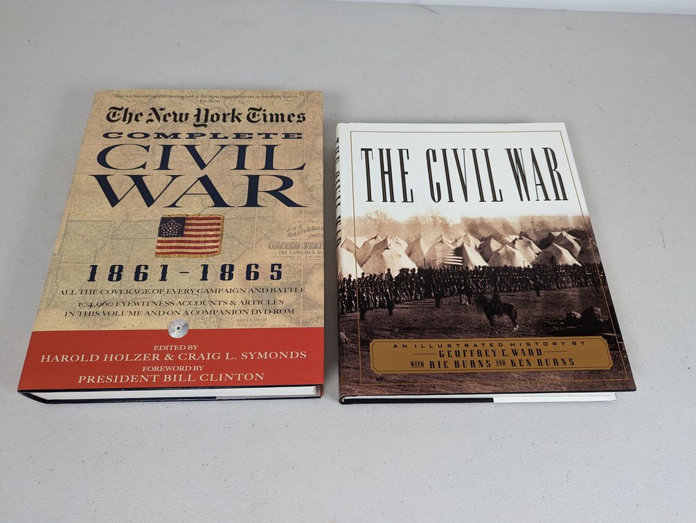 (2) Civil War Books