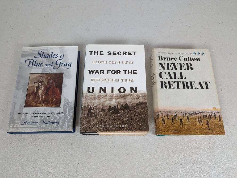 (3) Civil War History Books