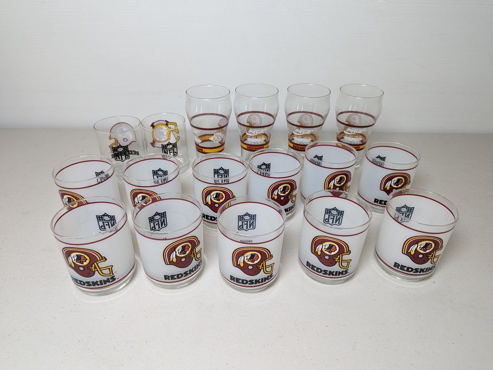 Redskins Glasses