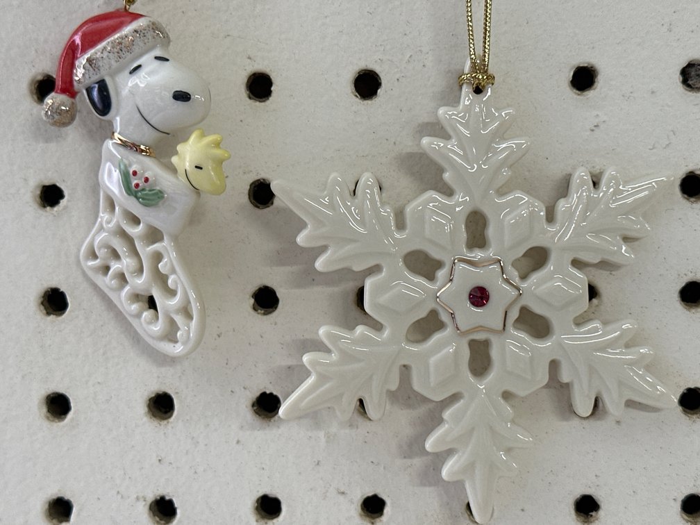 Lenox Porcelain Ornaments