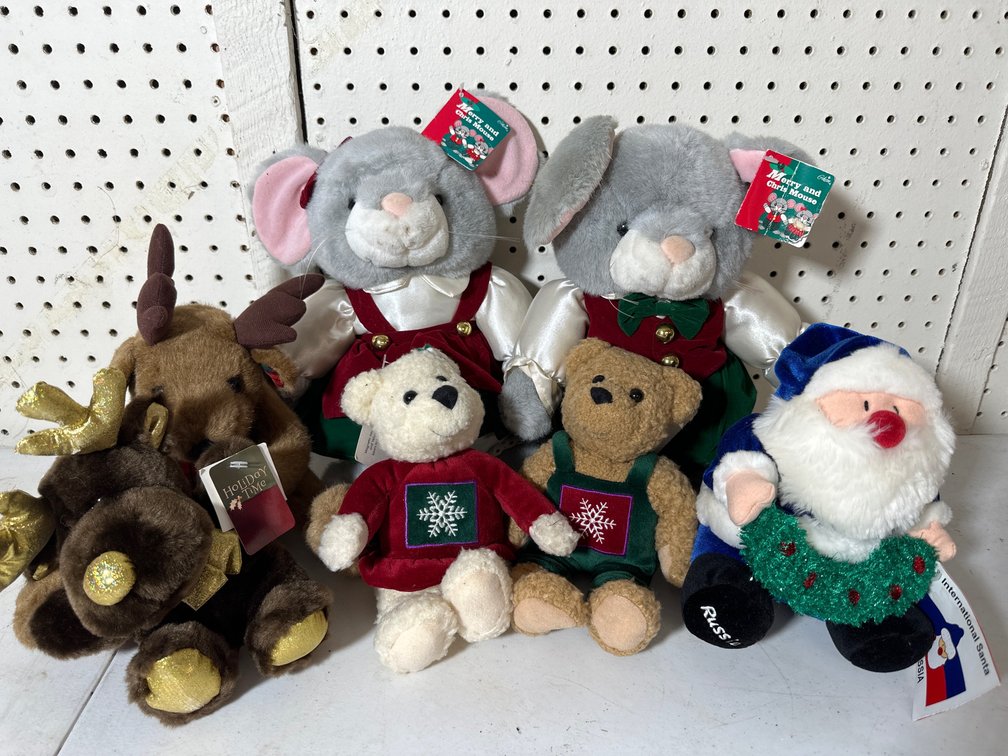 Holiday Plush Character Collection
