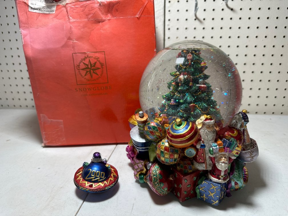 Christopher Radke 15th Anniversary Snow Globe
