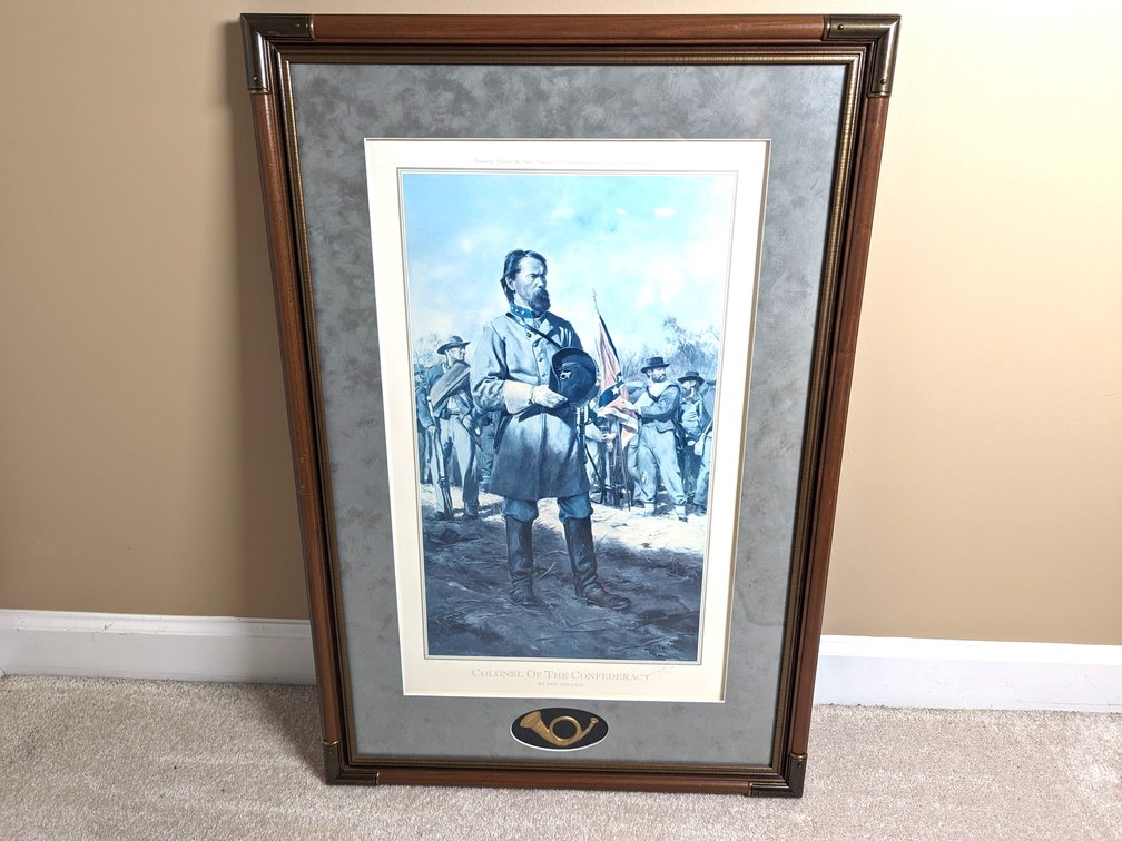 "Colonel Of The Confederacy", Print By Don Troiani