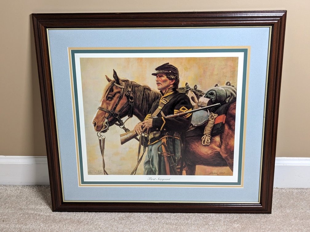 "First Sergeant" Print by Don Stivers