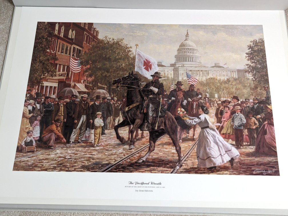 "The Proffered Wreath" Print by Don Stivers