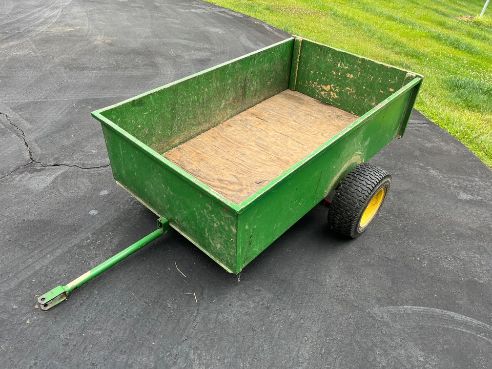 Green Utility Cart