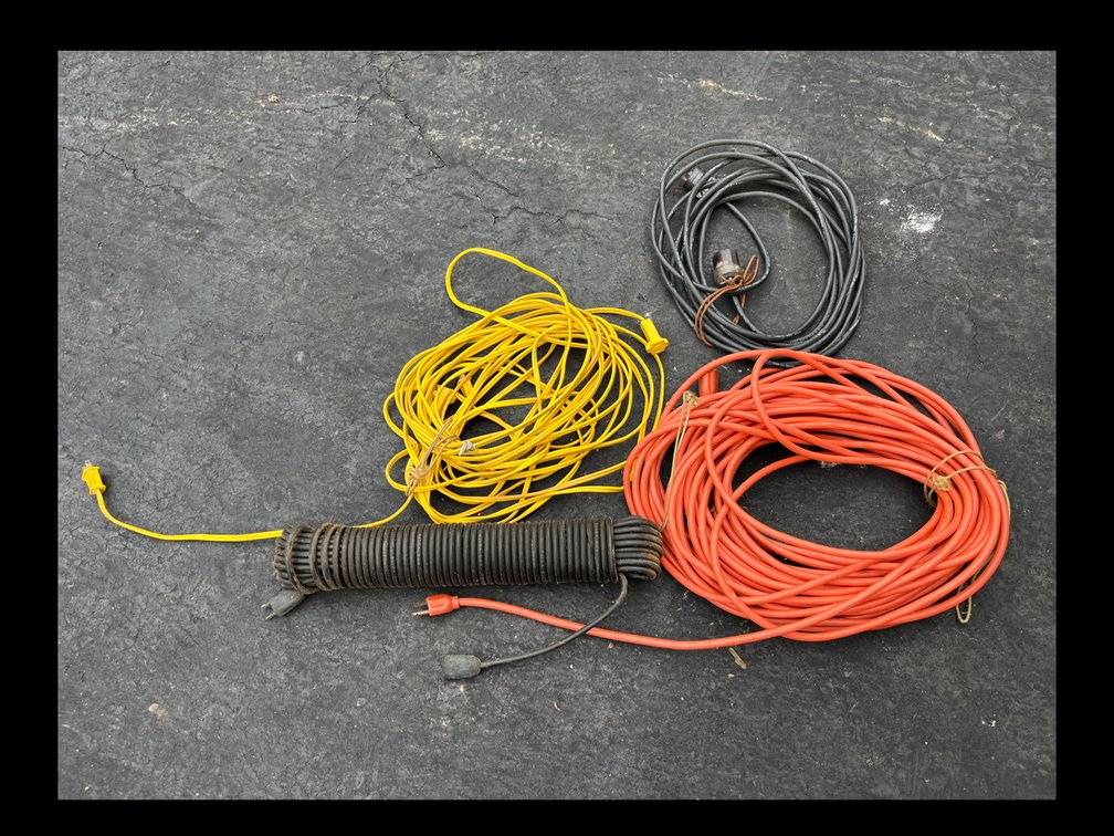 Four Ext Cords
