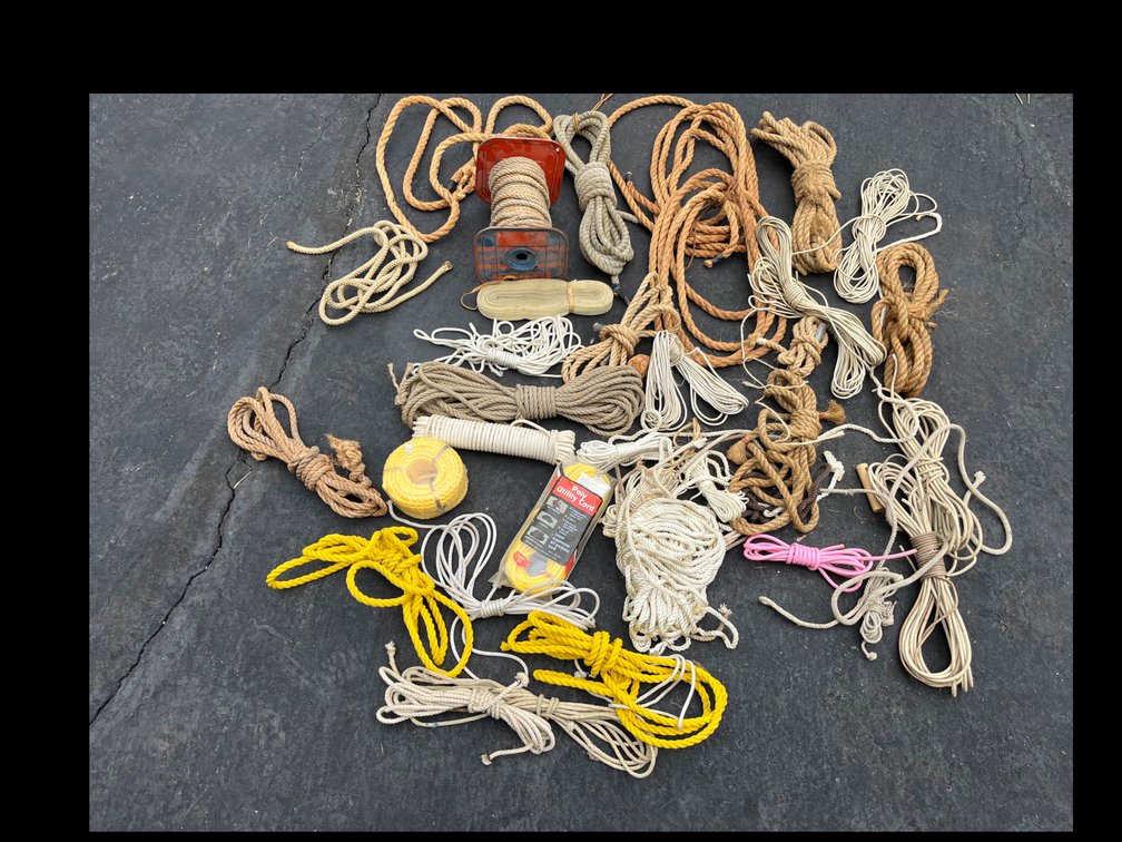 Box Lot of Rope