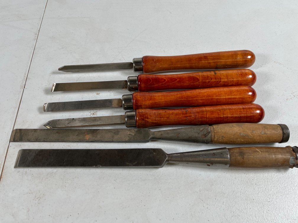 Six Lathe Knives