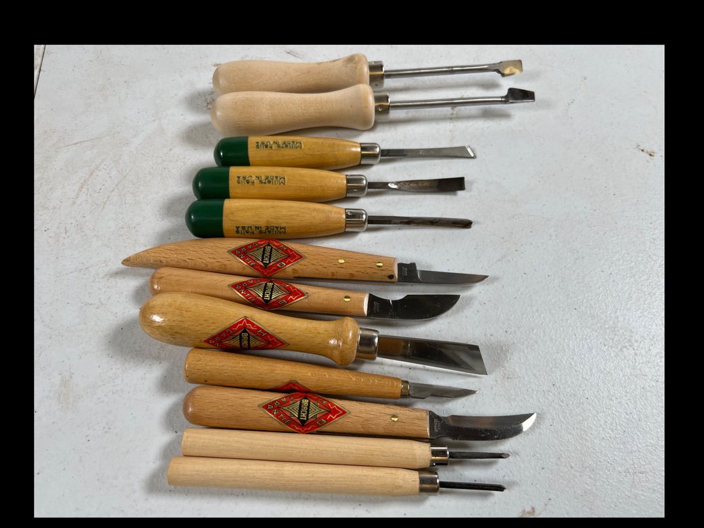 Twelve Lathe Knives
