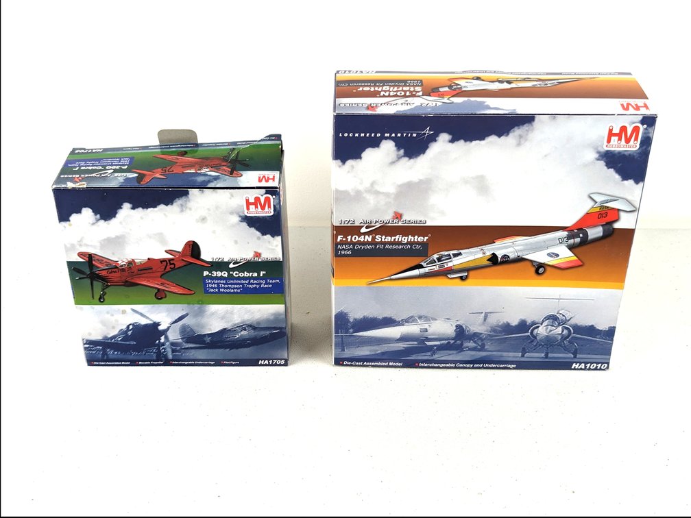 (2) HM Model Airplanes