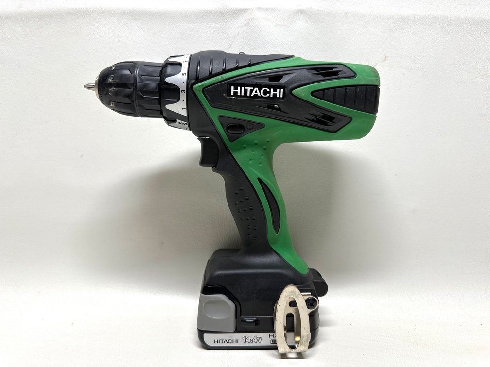 Hitachi 14.4V Cordless Driver Drill With Battery