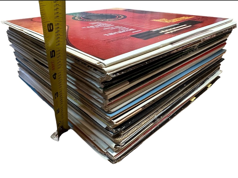 Assortment of Vintage Vinyl Records