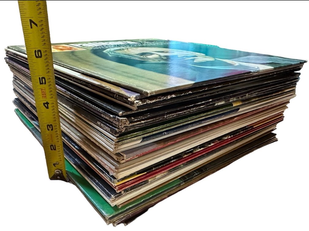 Assortment of Vintage Vinyl Records