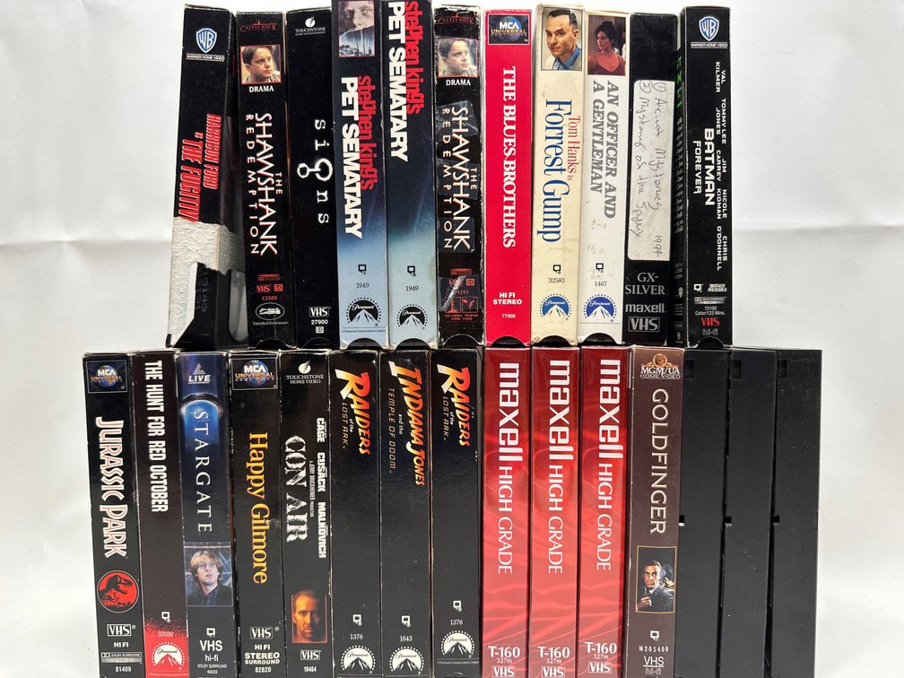 Vintage VHS Assortment