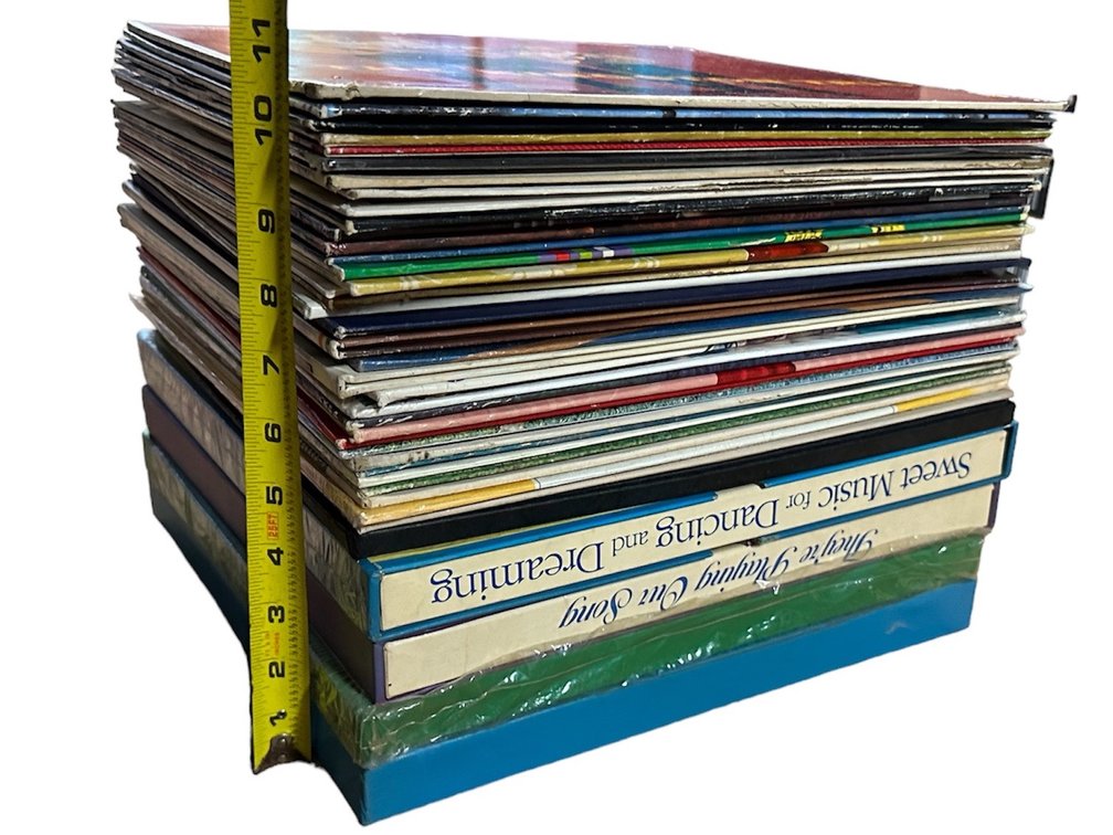 Assortment of Vintage Vinyl Records