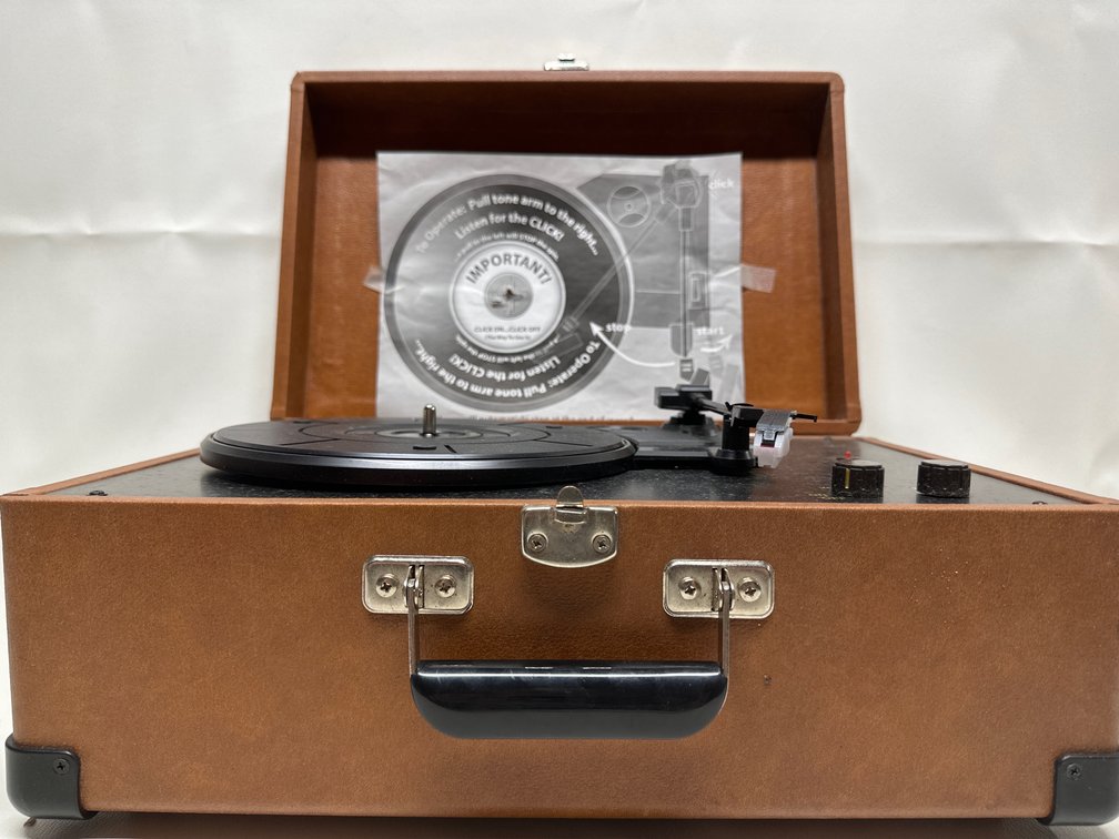 Crosley Portable Suitcase Turntable Model Cr49