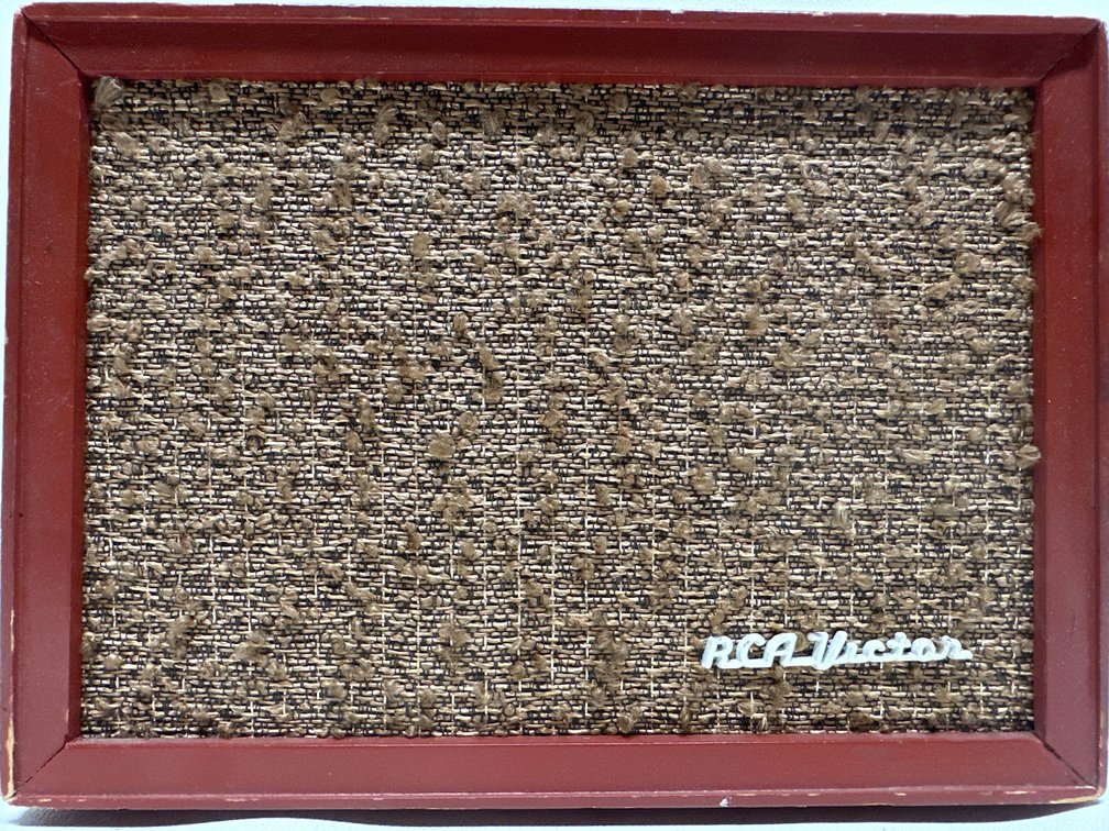 Vintage RCA Victor Wood Case Retro Speaker 