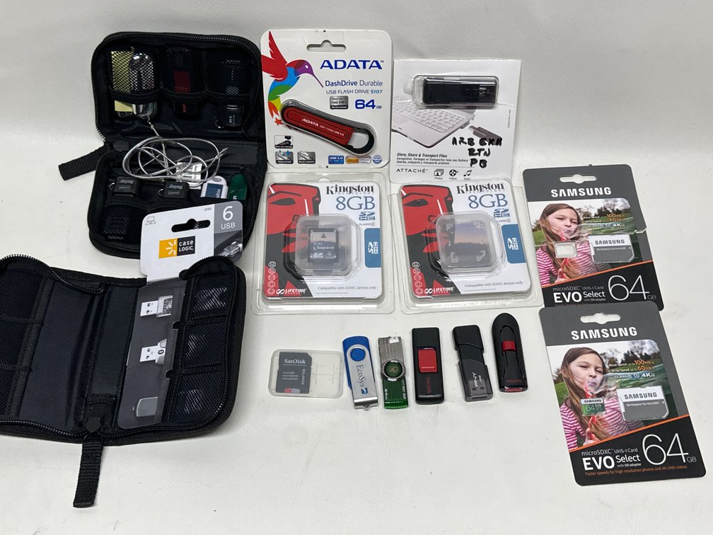 Flash Drives and Memory Cards 