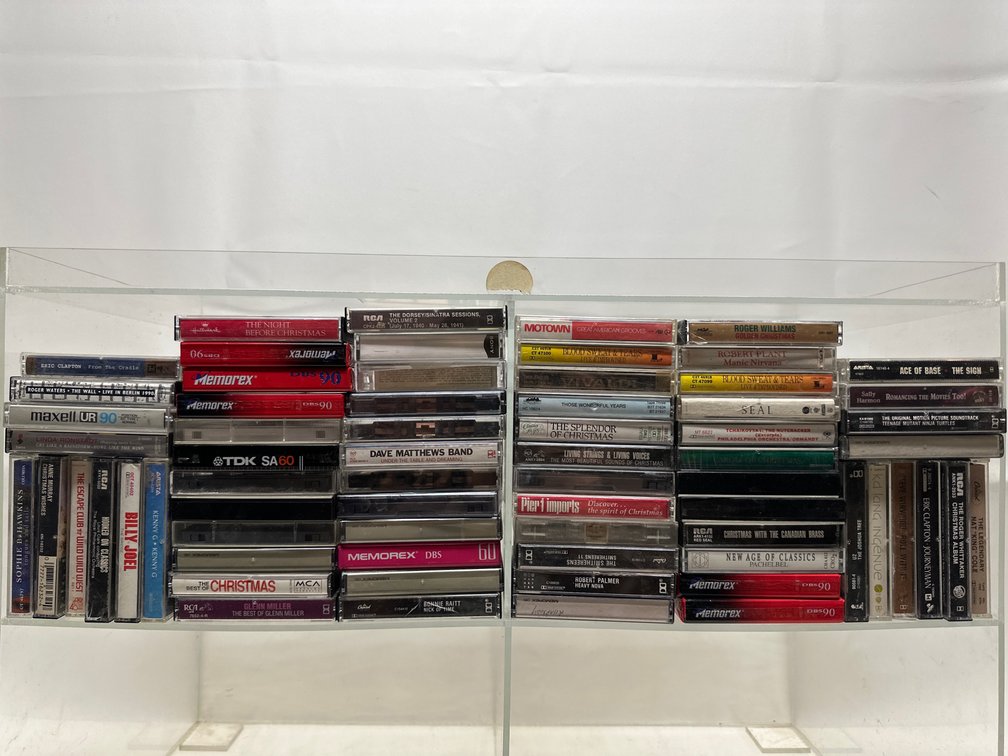 Vintage Music Cassette and Mixtape Collection 