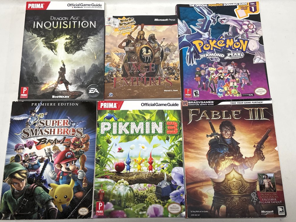 Video Game Guidebooks 