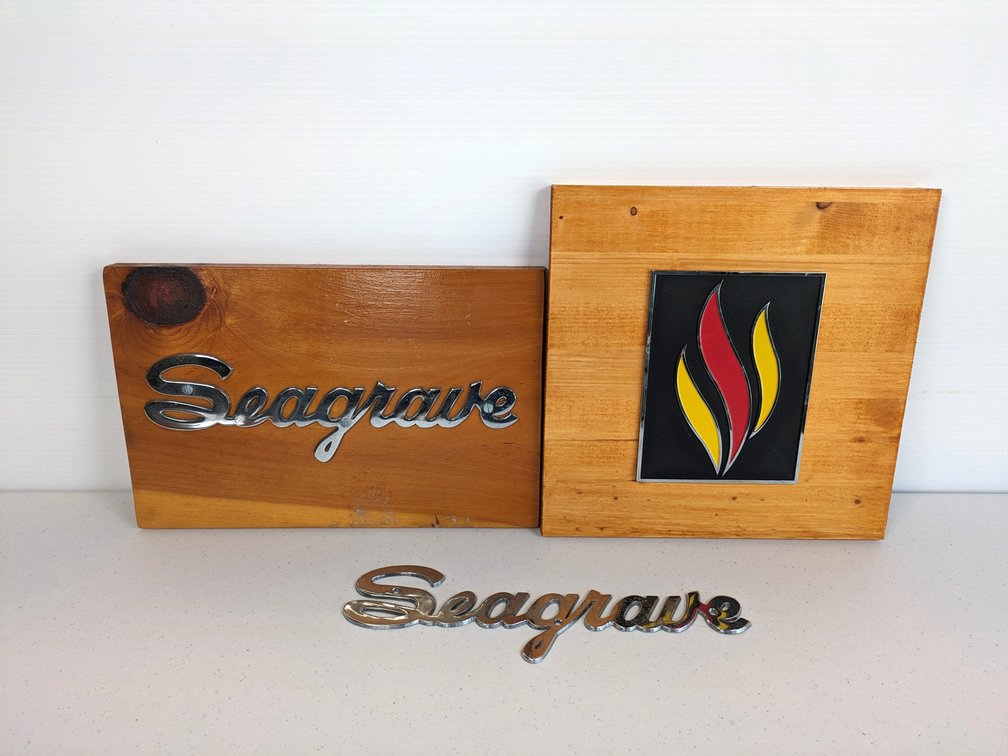 Seagrave Nameplates