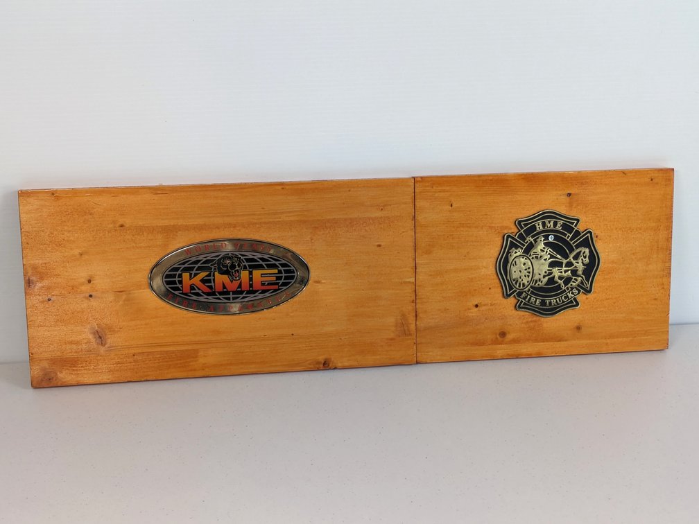 KME and HME Nameplates