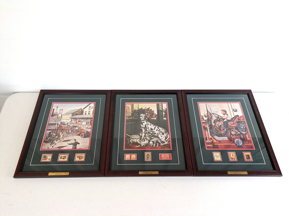 Three Framed Steven Dohanos Prints