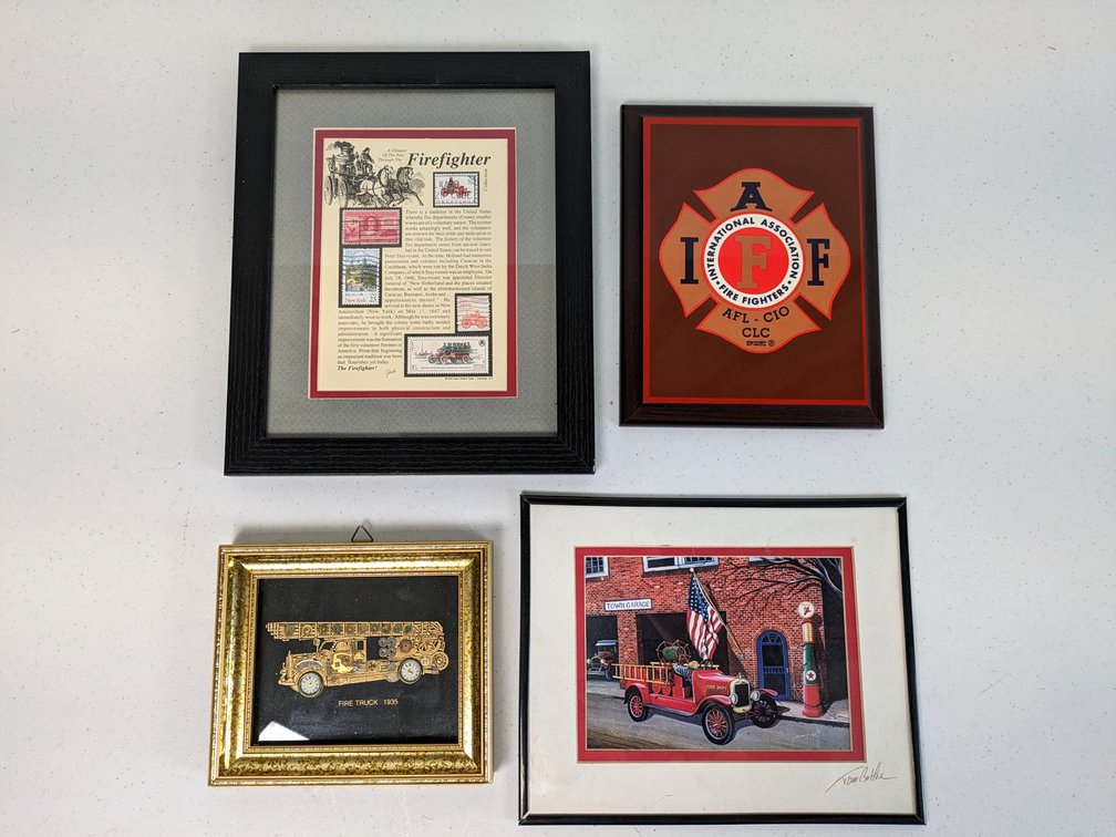 Four Firefighter Art 