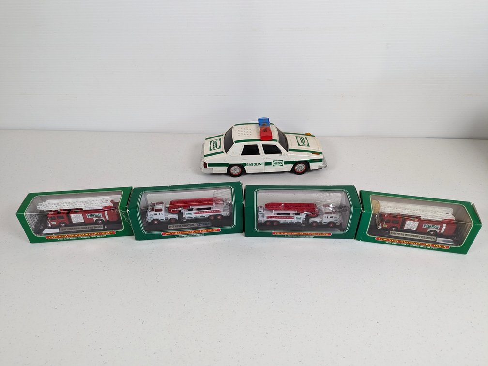 Hess Miniatures And Police Car