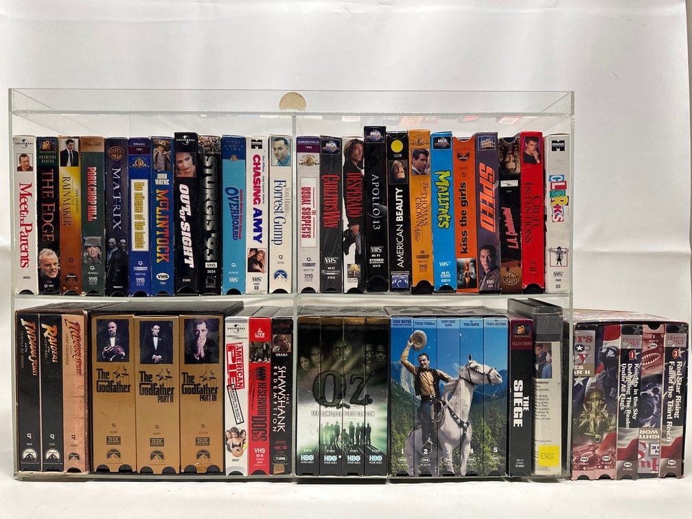 VHS Movie and TV Series Collection 