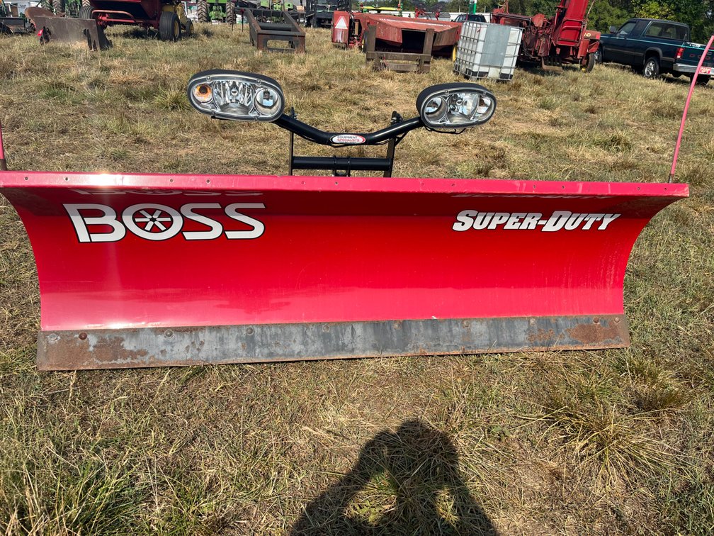 BOSS 8’ Snow Blade with Lights