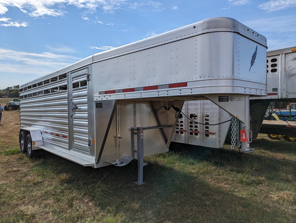 2023 Featherlite 8117-6720 Stock Trailer