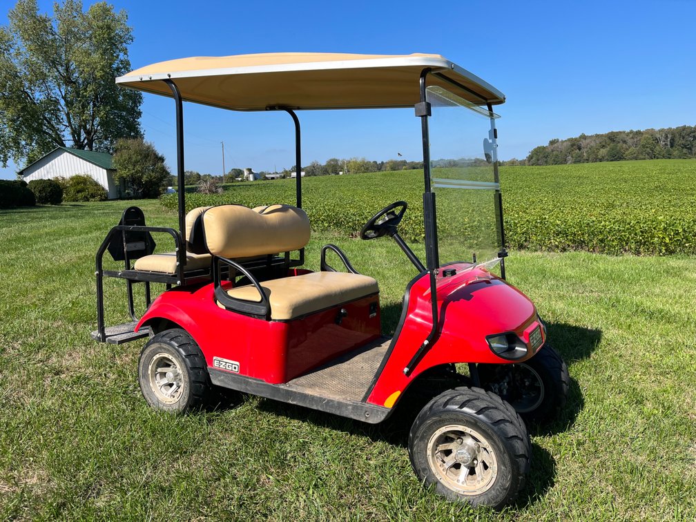 2016 EZ-GO Golf Cart, Gasoline Powered