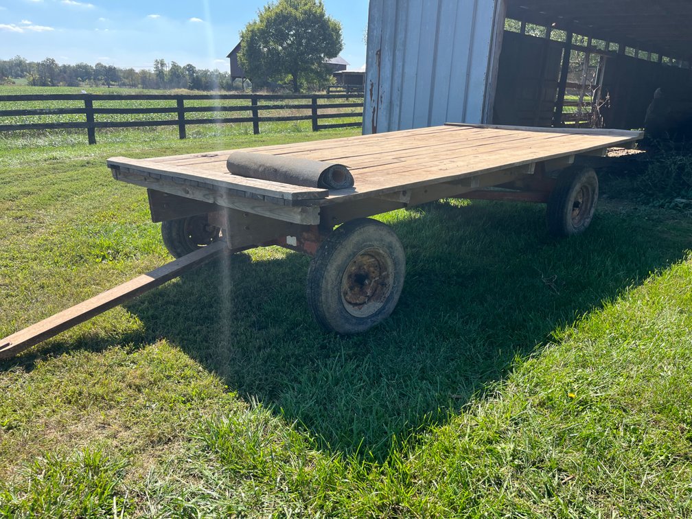 Flat Wagon on Knowles Running Gear 