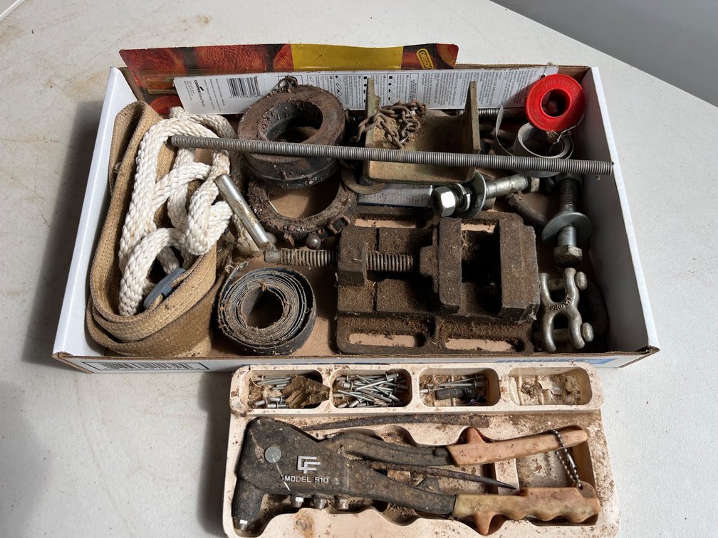 Rivet Tool and Contents 